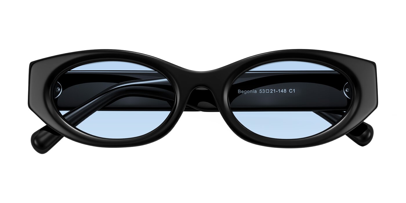 Begonia - Black Tinted Sunglasses