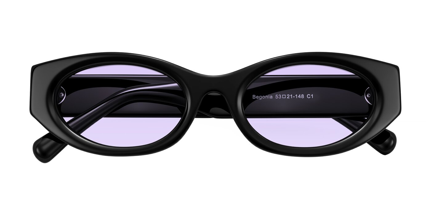 Begonia - Black Tinted Sunglasses