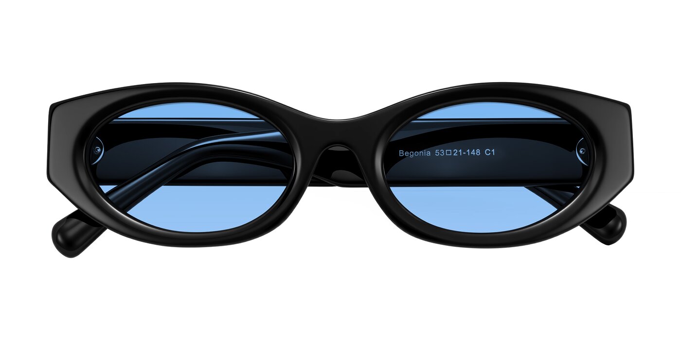 Begonia - Black Tinted Sunglasses