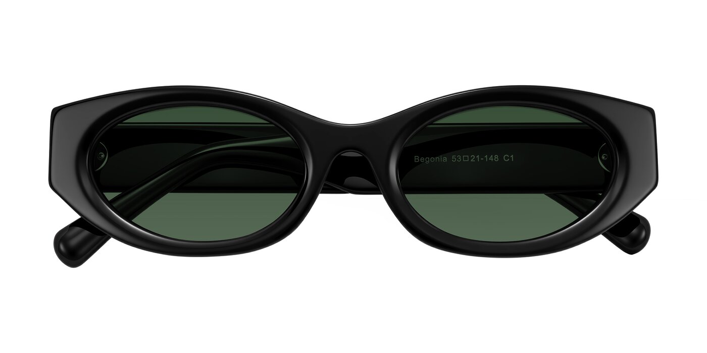 Begonia - Black Tinted Sunglasses