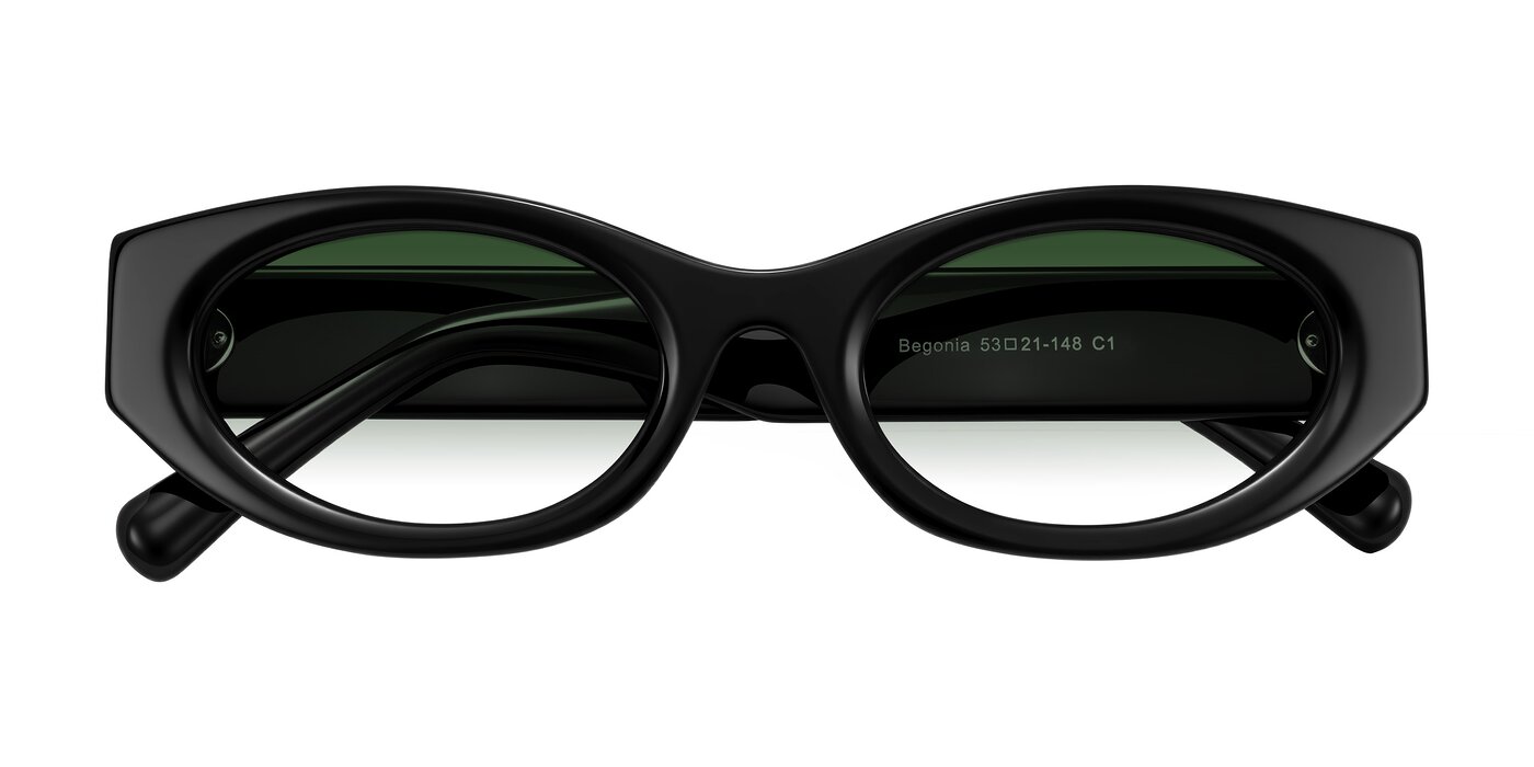 Begonia - Black Gradient Sunglasses