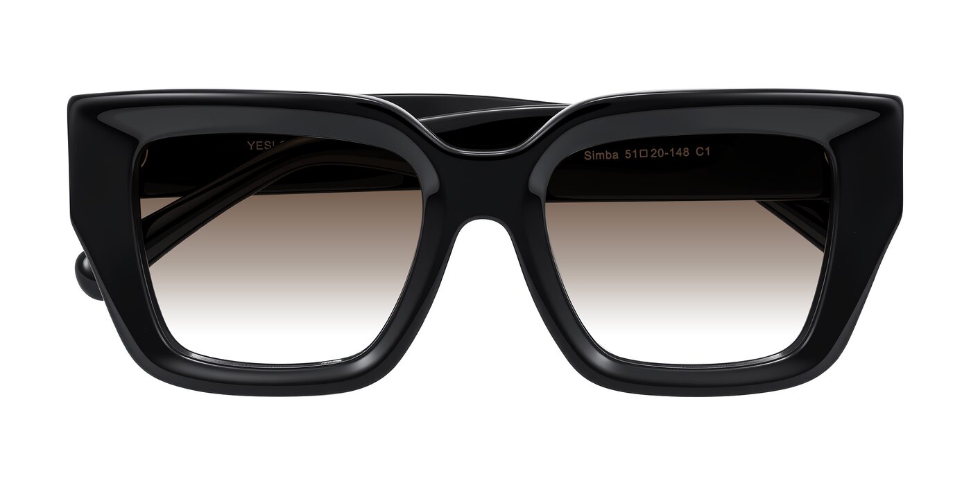Simba - Black Gradient Sunglasses