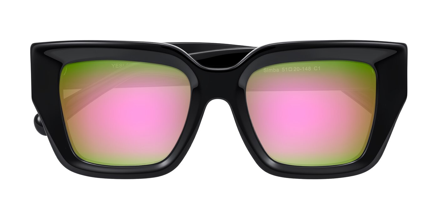 Simba - Black Flash Mirrored Sunglasses