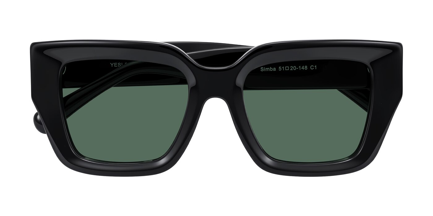Simba - Black Polarized Sunglasses