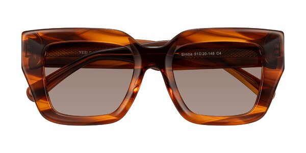 Front of Simba in Amber Striped