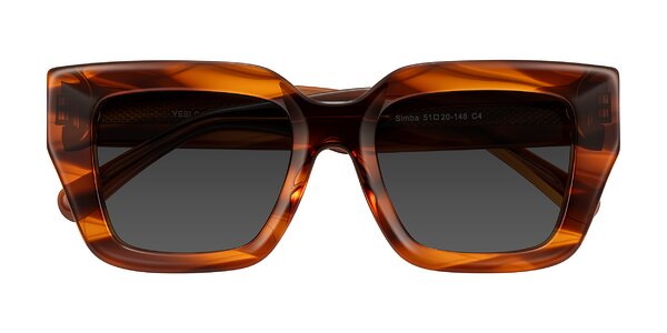 Front of Simba in Amber Striped