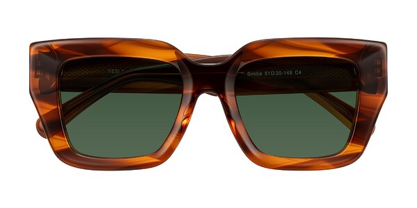 Front of Simba in Amber Striped