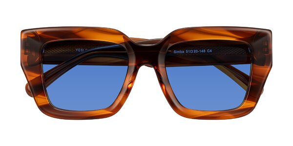 Front of Simba in Amber Striped