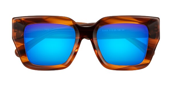 Front of Simba in Amber Striped