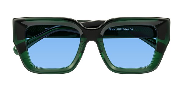 Front of Simba in Dark Green