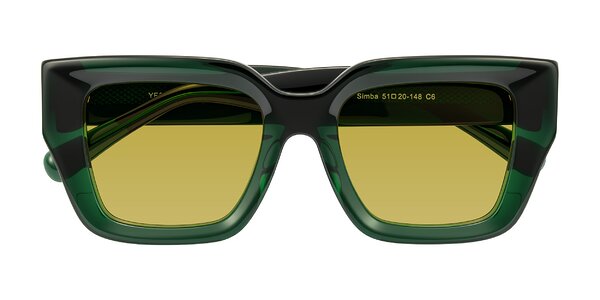 Front of Simba in Dark Green