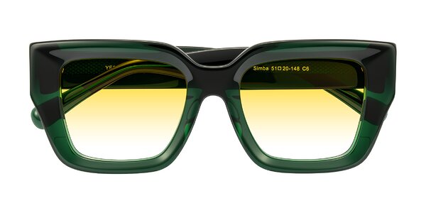 Front of Simba in Dark Green