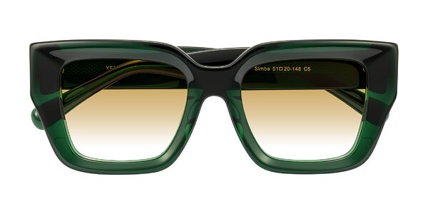 Front of Simba in Dark Green