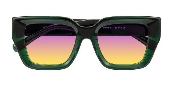 Front of Simba in Dark Green