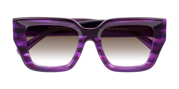 Front of Simba in Violet Striped