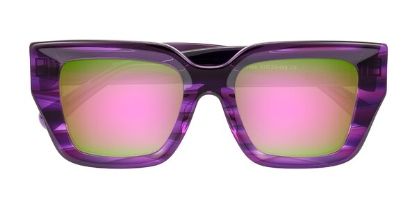 Front of Simba in Violet Striped