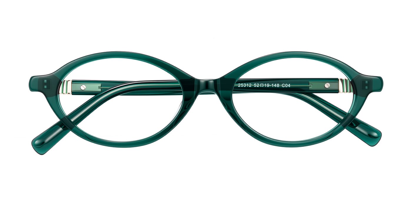 Noelle - Emerald Green Blue Light Glasses