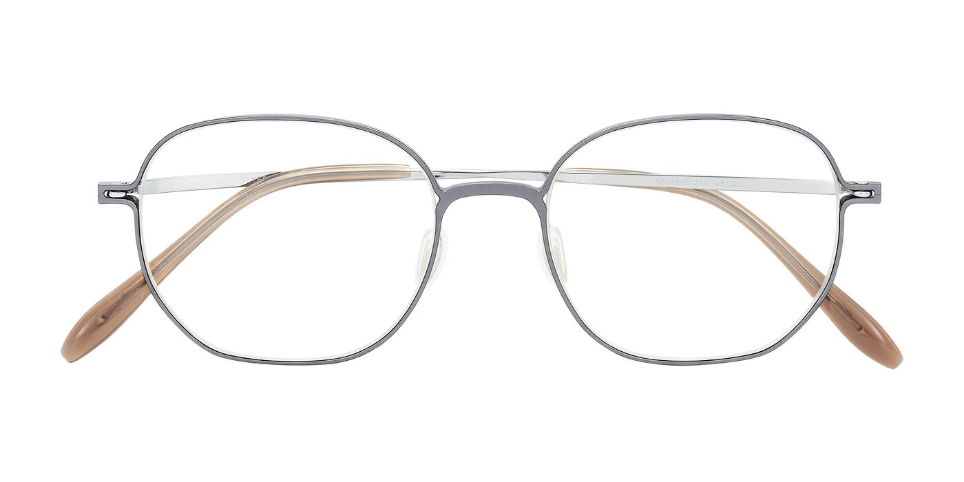 Choza - Gray/Silver Reading Glasses