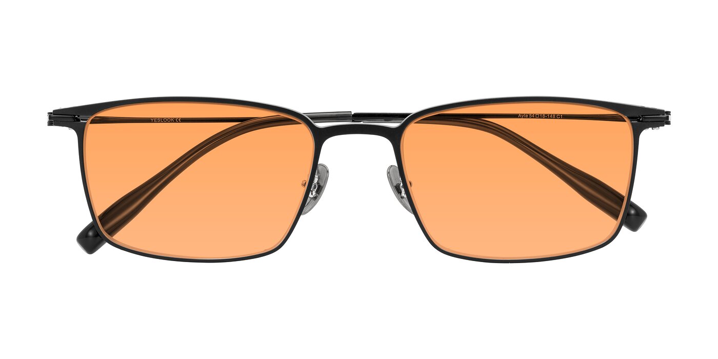 Ayla - Black Tinted Sunglasses