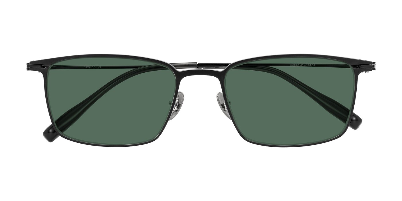 Ayla - Black Polarized Sunglasses