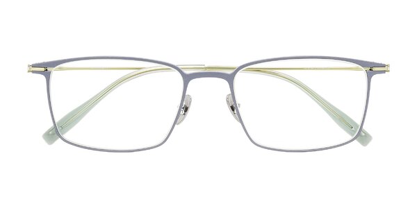 Front of Ayla in Gray/Green