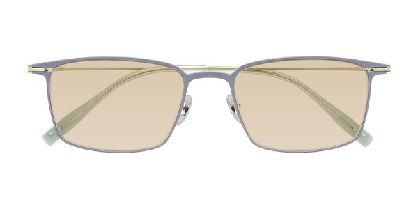 Front of Ayla in Gray/Green