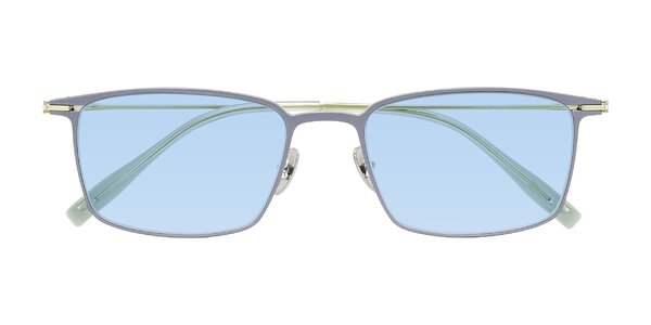 Front of Ayla in Gray/Green