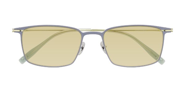 Front of Ayla in Gray/Green