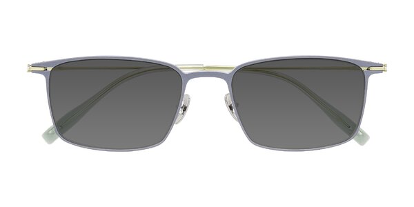 Front of Ayla in Gray/Green