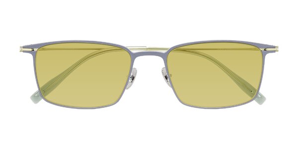 Front of Ayla in Gray/Green