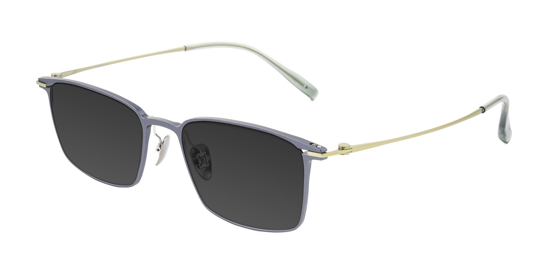 Angle of Ayla in Gray/Green with Gray Tinted Lenses