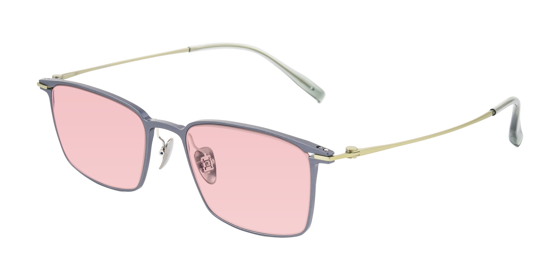 Angle of Ayla in Gray/Green with Light Garnet Tinted Lenses