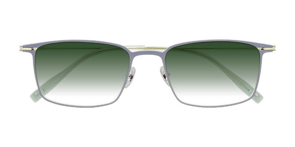 Front of Ayla in Gray/Green