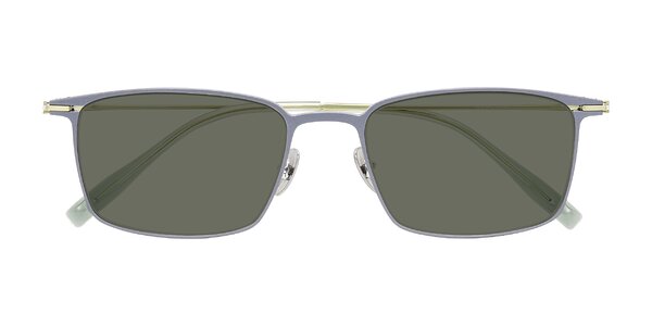 Front of Ayla in Gray/Green