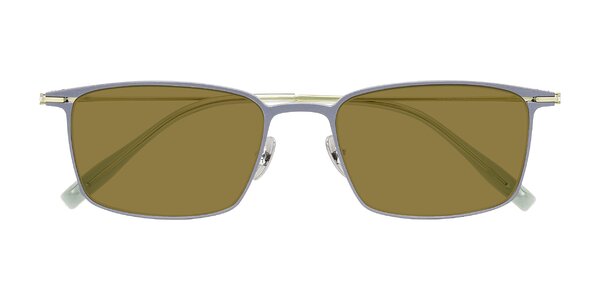 Front of Ayla in Gray/Green