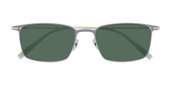 Front of Ayla in Gray/Green