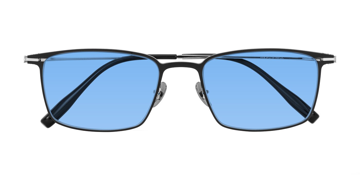 Ayla - Black/Silver Tinted Sunglasses