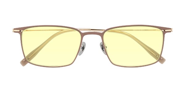 Front of Ayla in Brown/Gold
