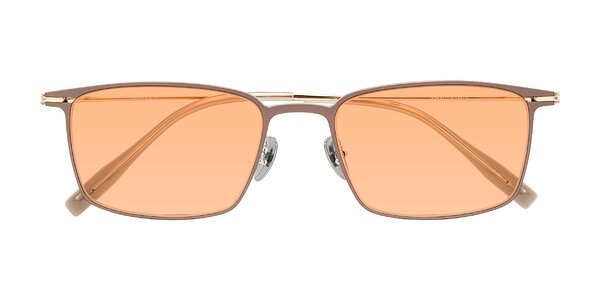 Front of Ayla in Brown/Gold