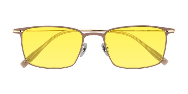 Front of Ayla in Brown/Gold