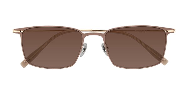 Front of Ayla in Brown/Gold