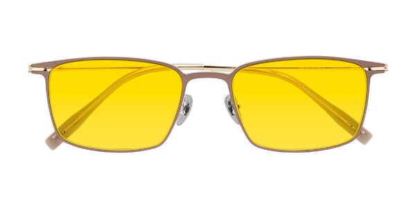 Front of Ayla in Brown/Gold