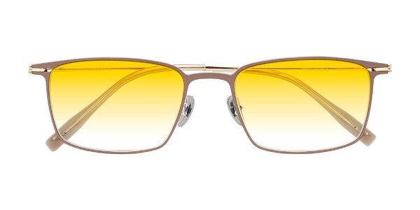 Front of Ayla in Brown/Gold