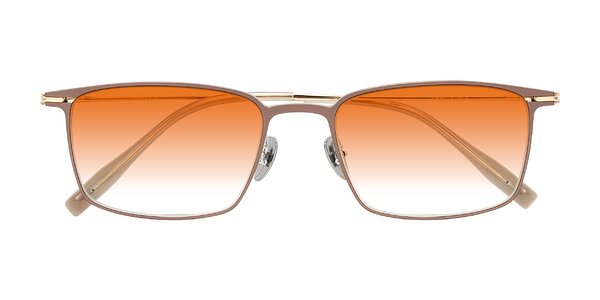Front of Ayla in Brown/Gold