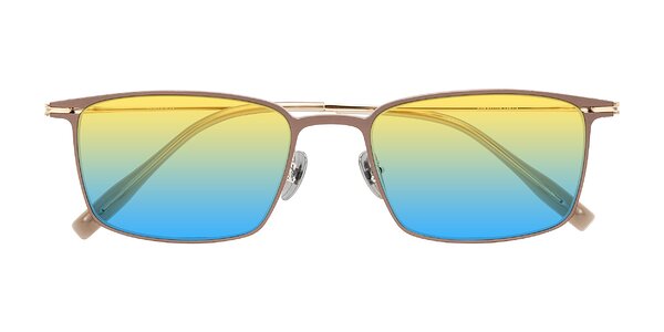 Front of Ayla in Brown/Gold