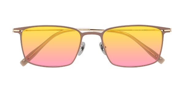 Front of Ayla in Brown/Gold