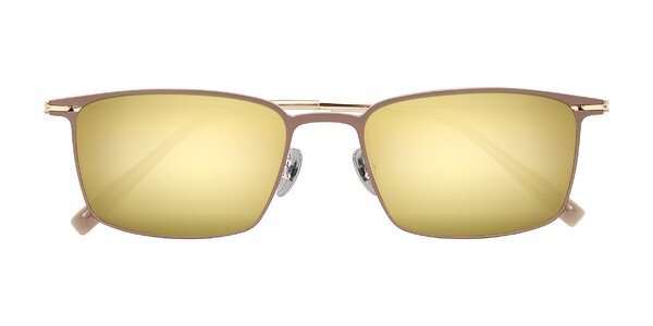 Front of Ayla in Brown/Gold