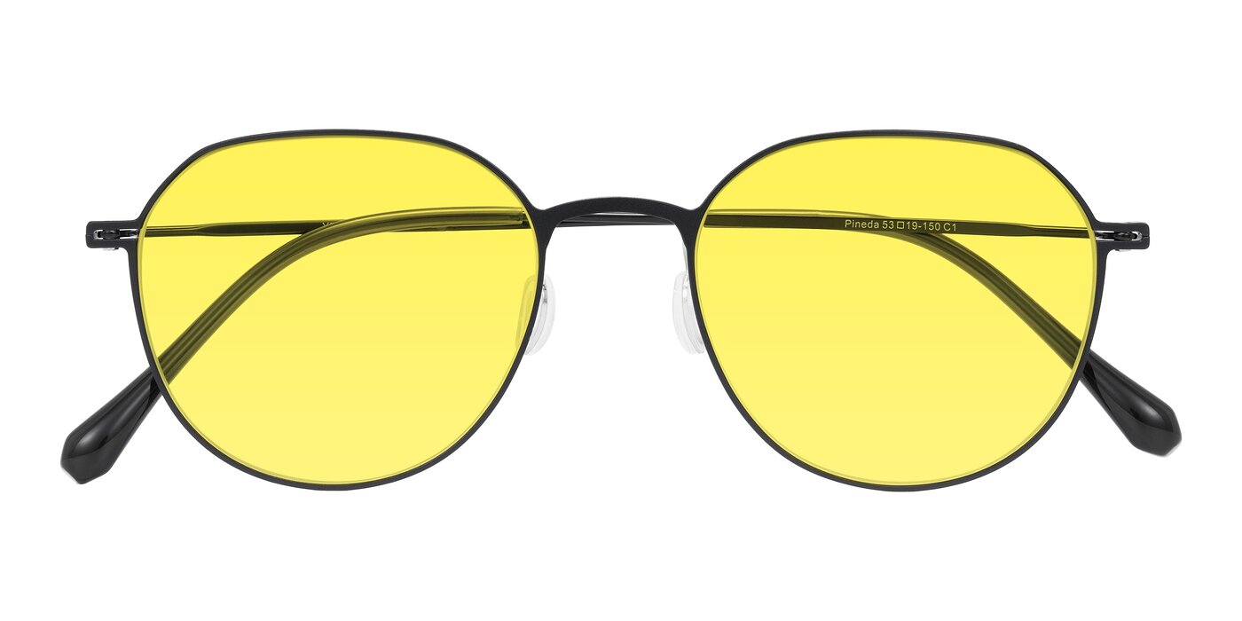 Pineda - Black Tinted Sunglasses