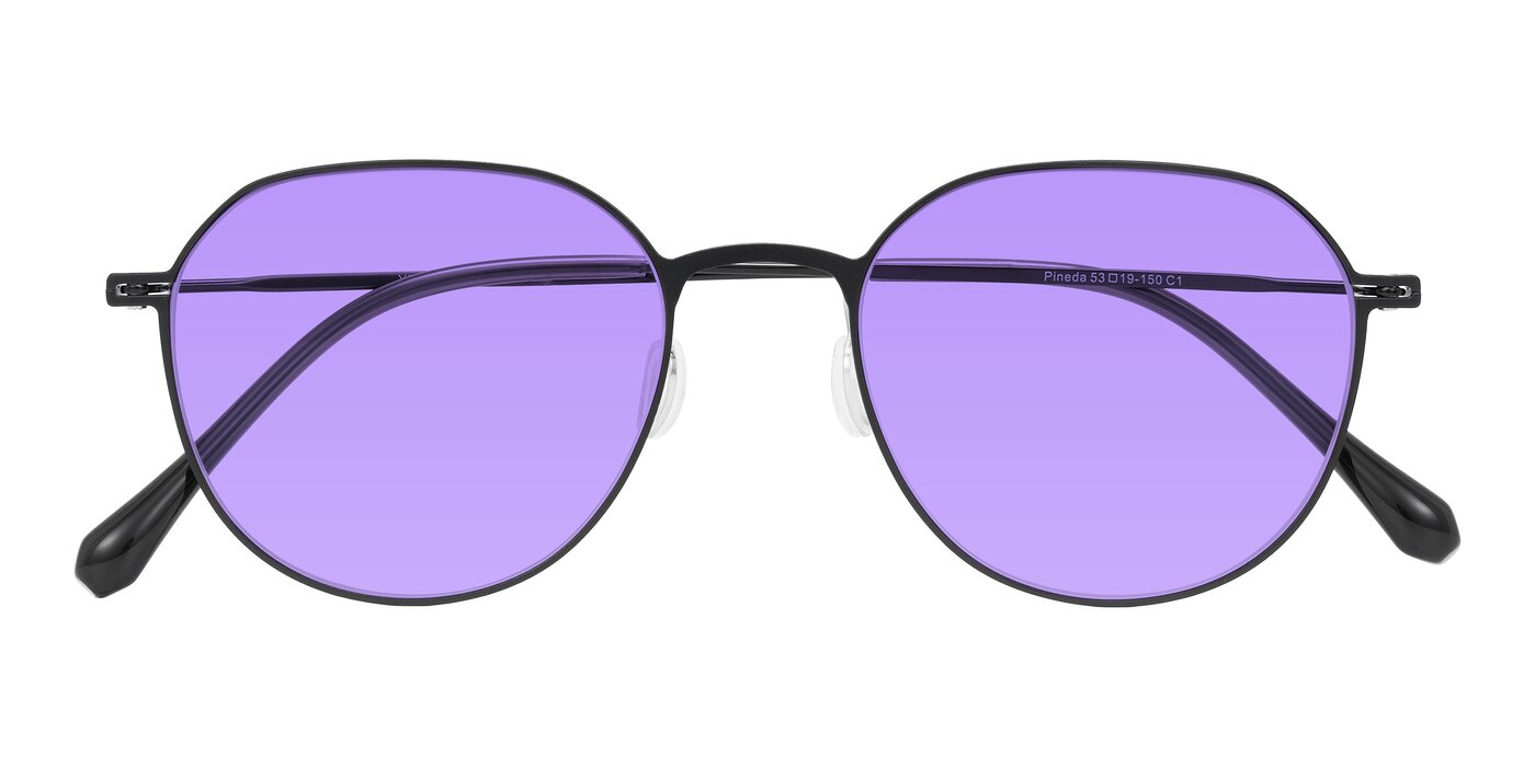 Pineda - Black Tinted Sunglasses