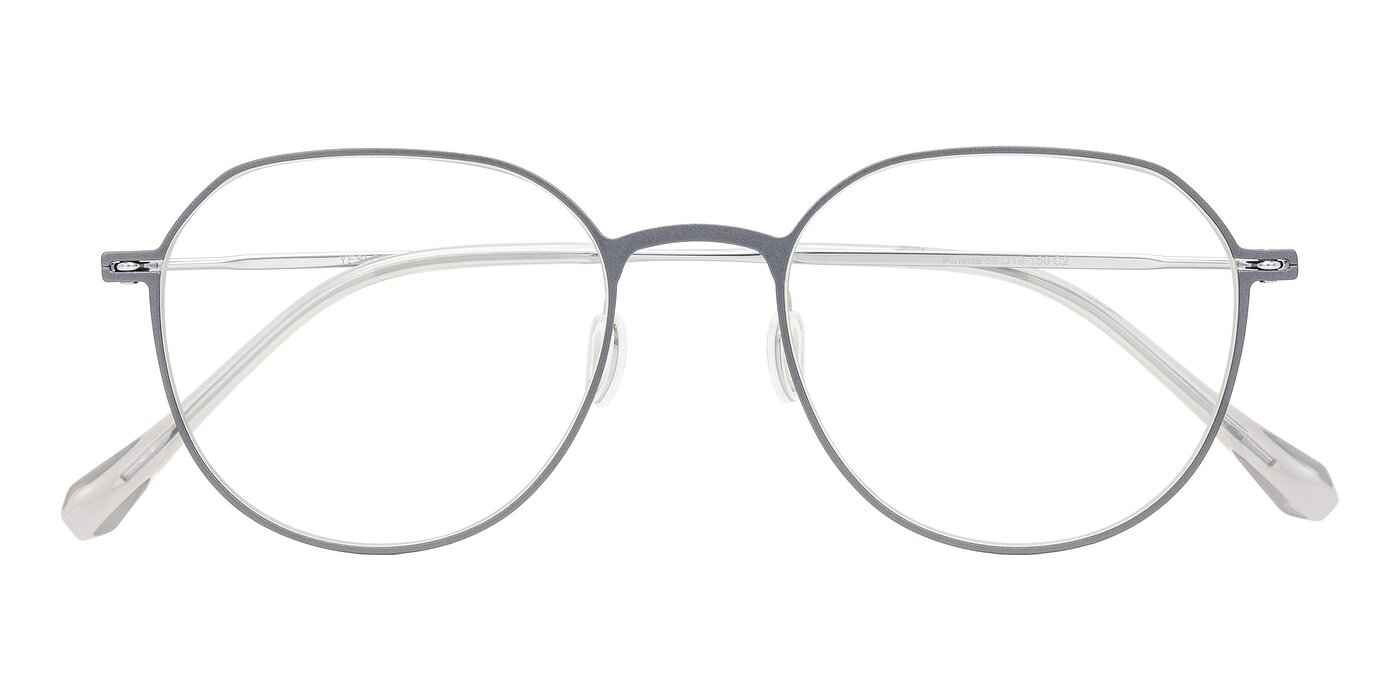 Pineda - Gray/Silver Eyeglasses